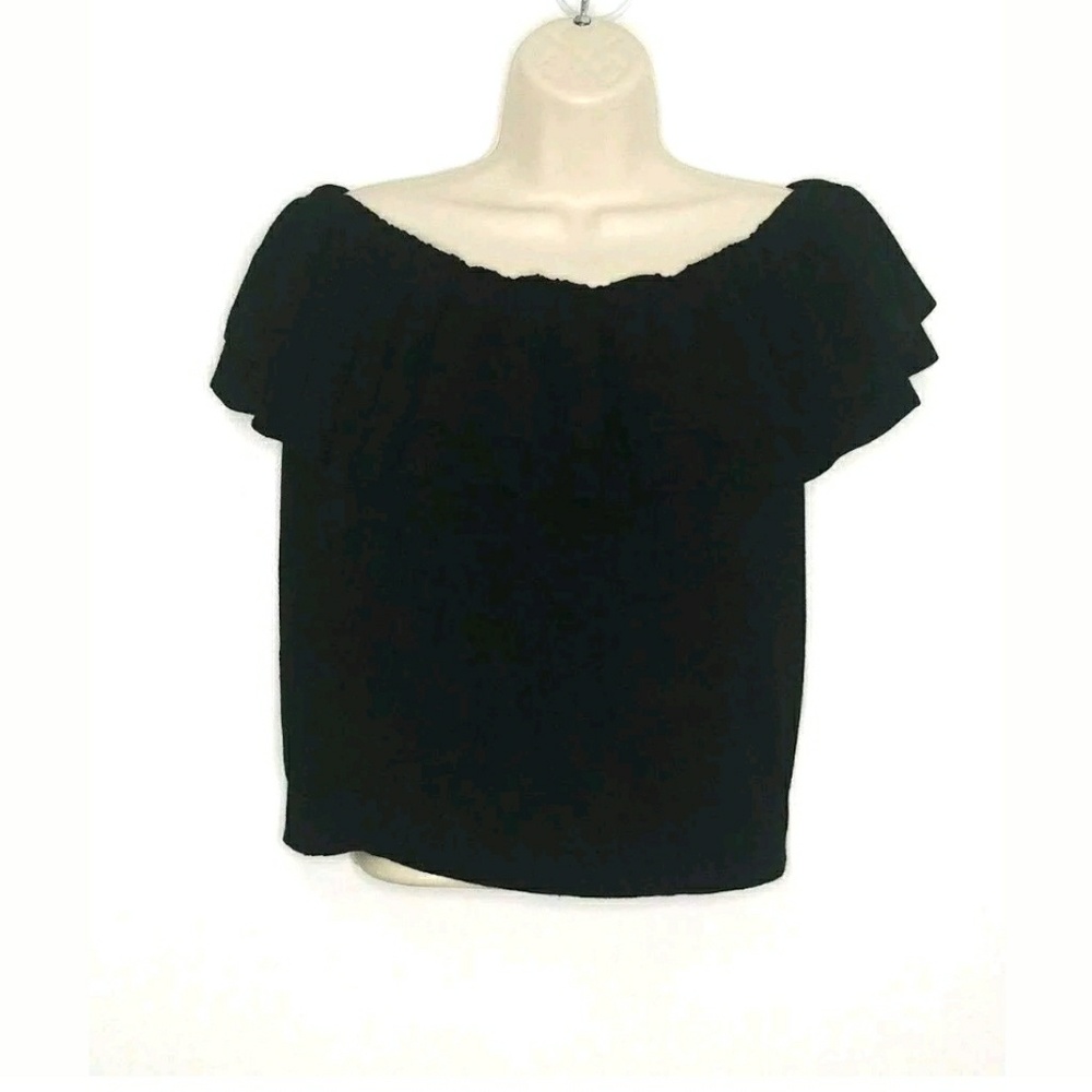 J. Crew Knit Off the Shoulder Crop Top